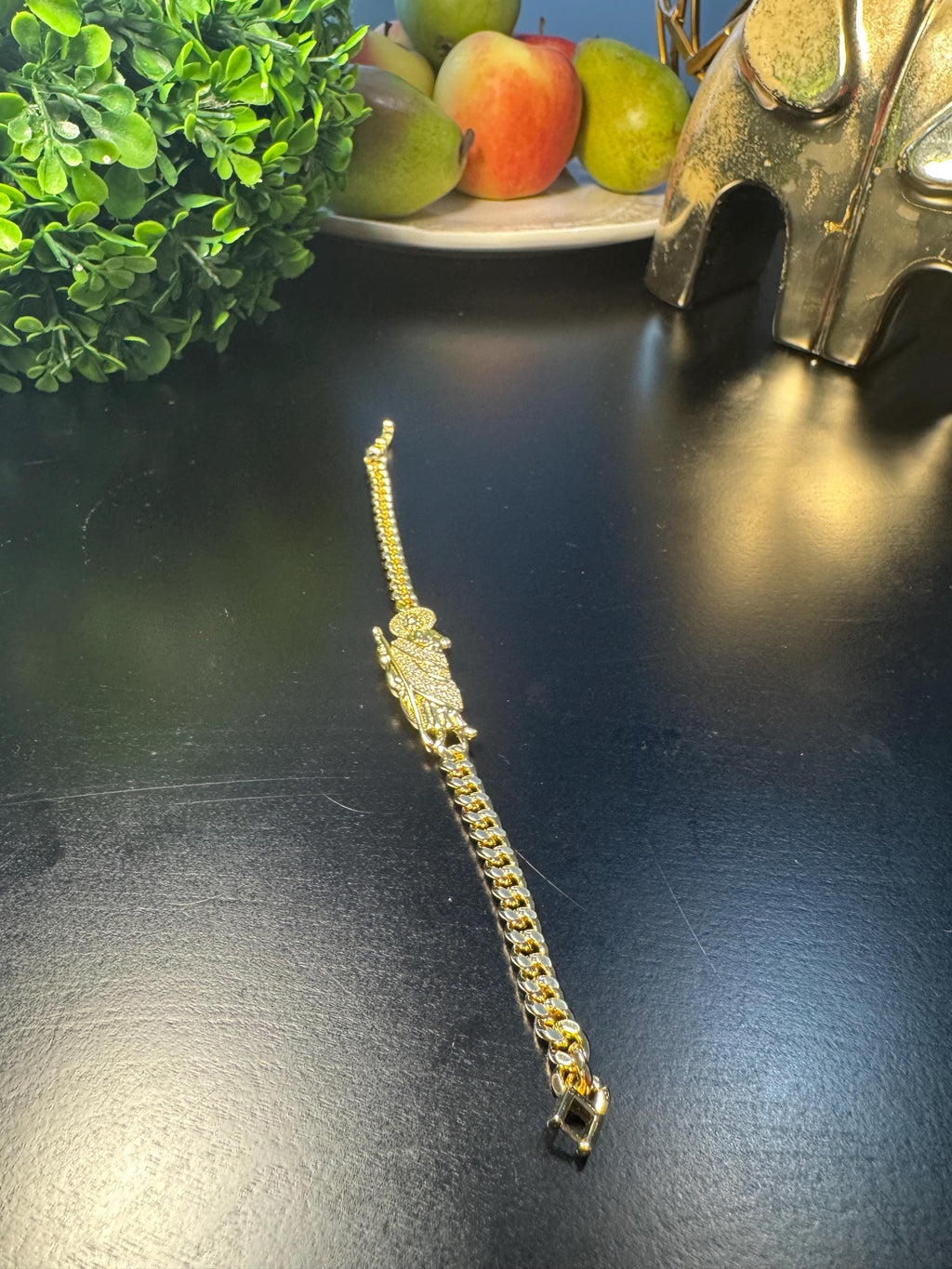 Gold Religious Bracelet