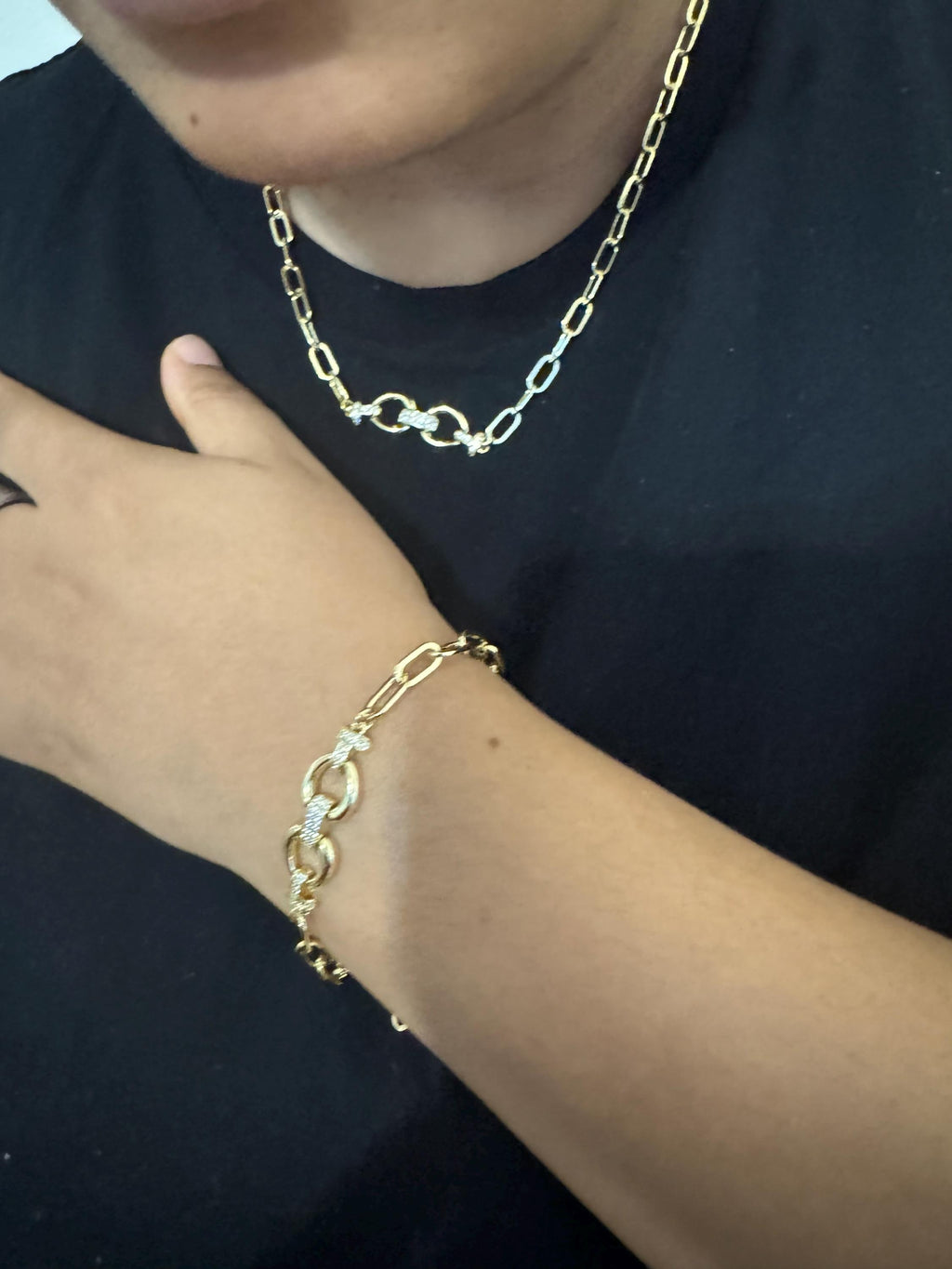 Golden Luxe Link Set