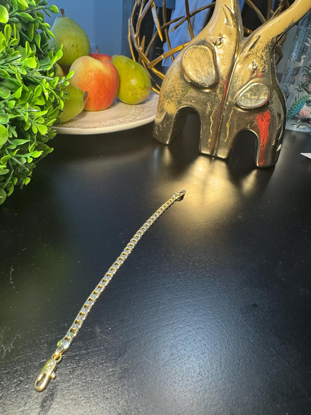 Minimalist Gold Plated Cuban Link Bracelet