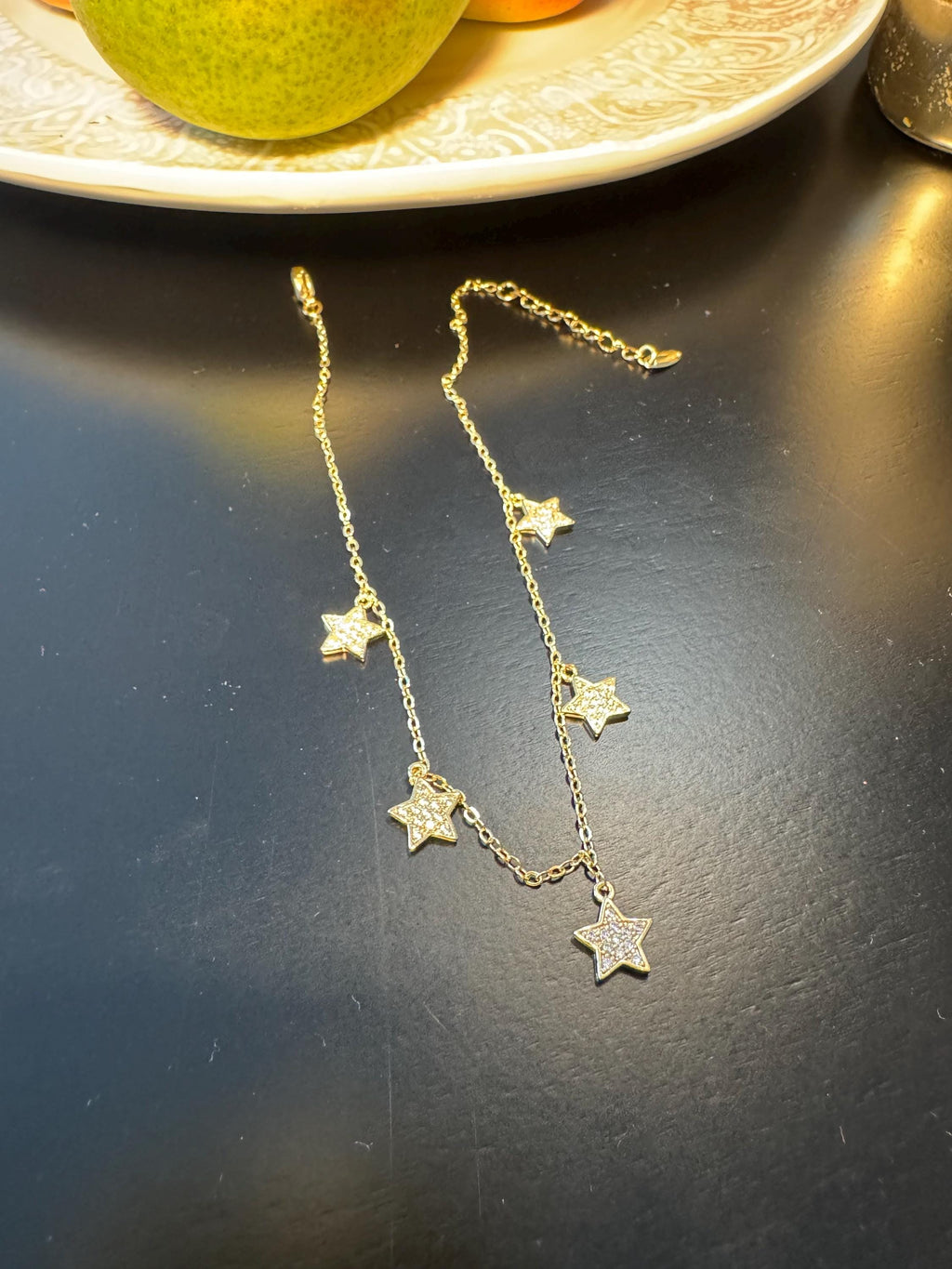 Gold Plated Star Anckle Bracelet