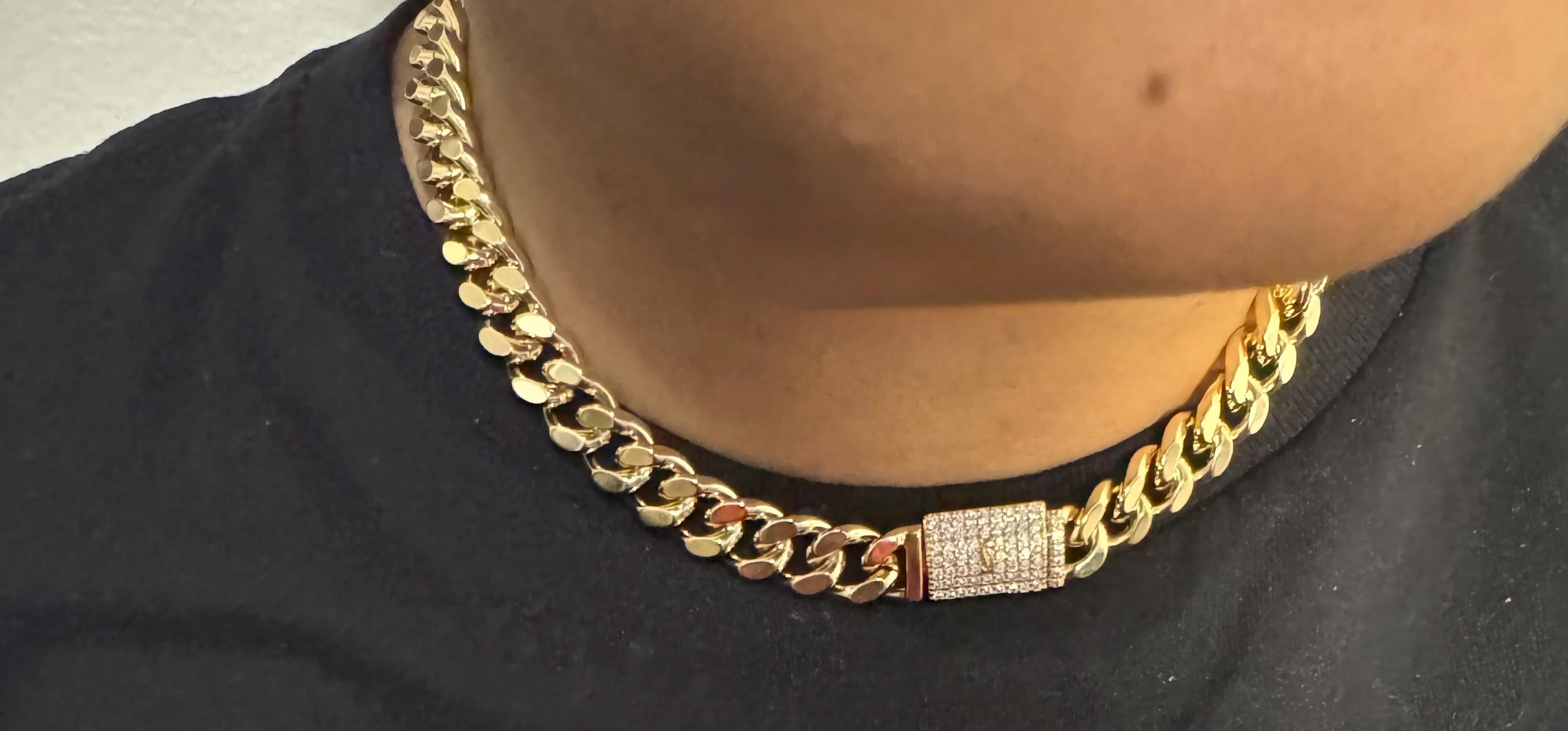 Gold Cuban Link Necklace