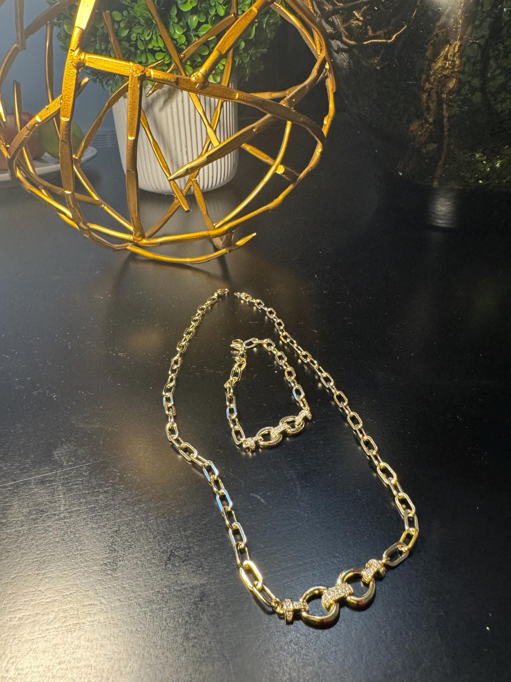 Golden Luxe Link Set