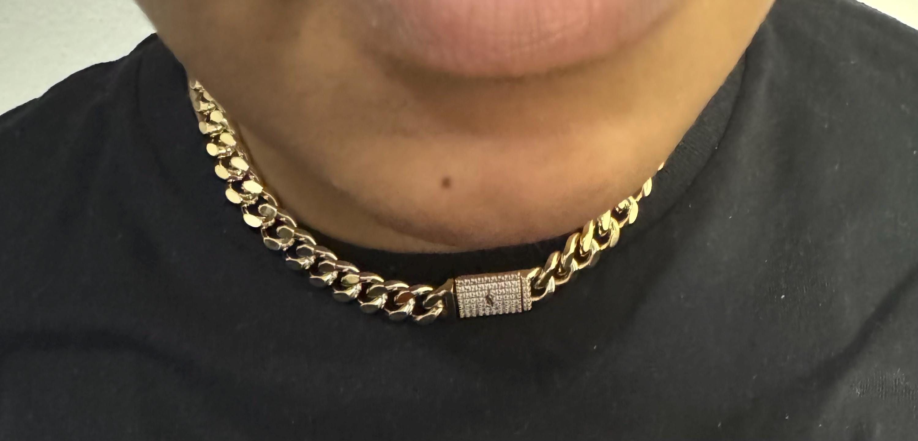 Gold Cuban Link Necklace