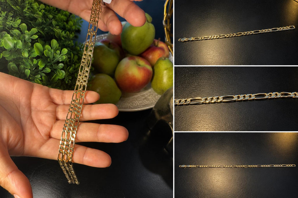 Gold Plated Figaro Anklet