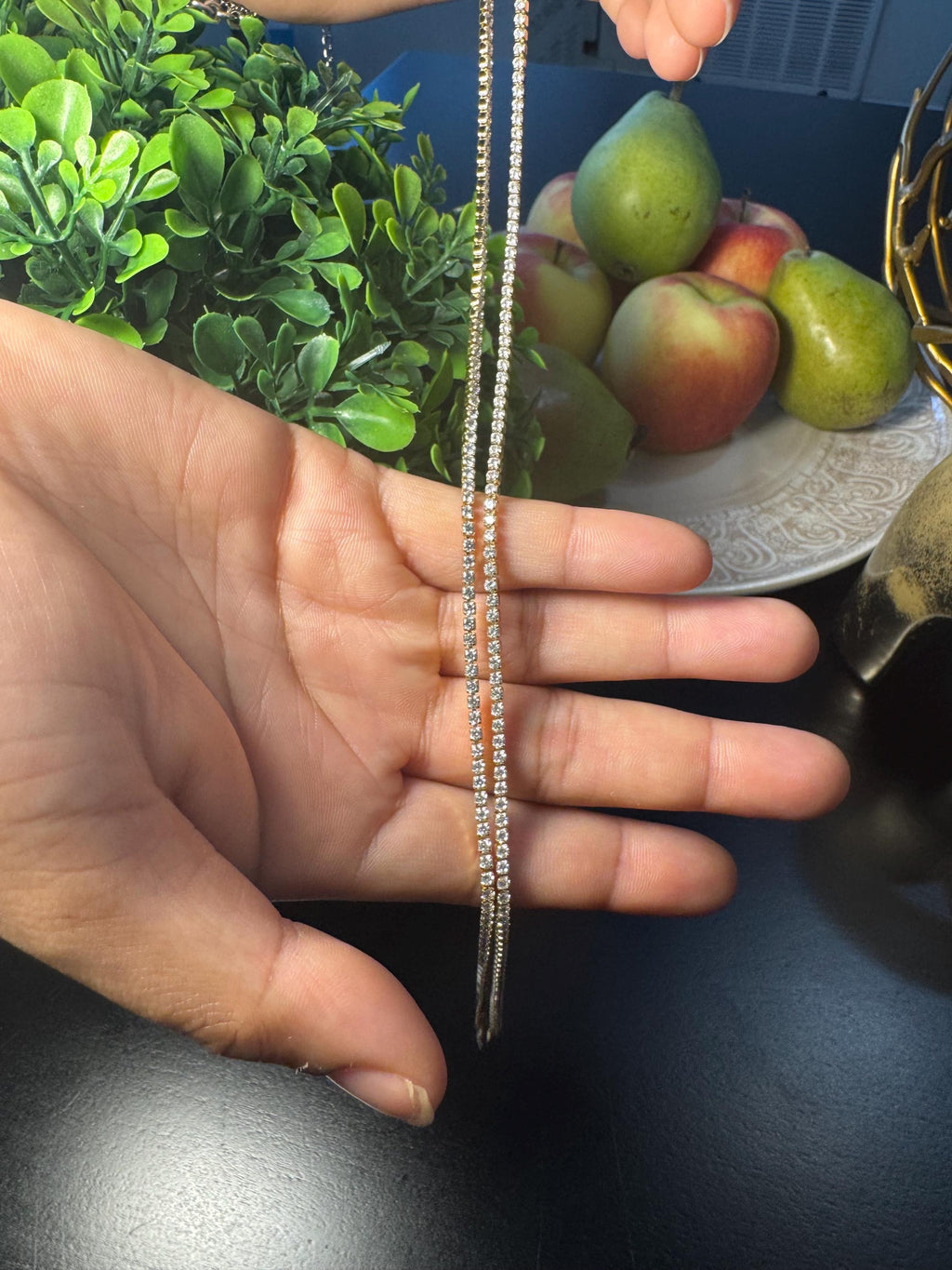 Gold Tennis Bracelet