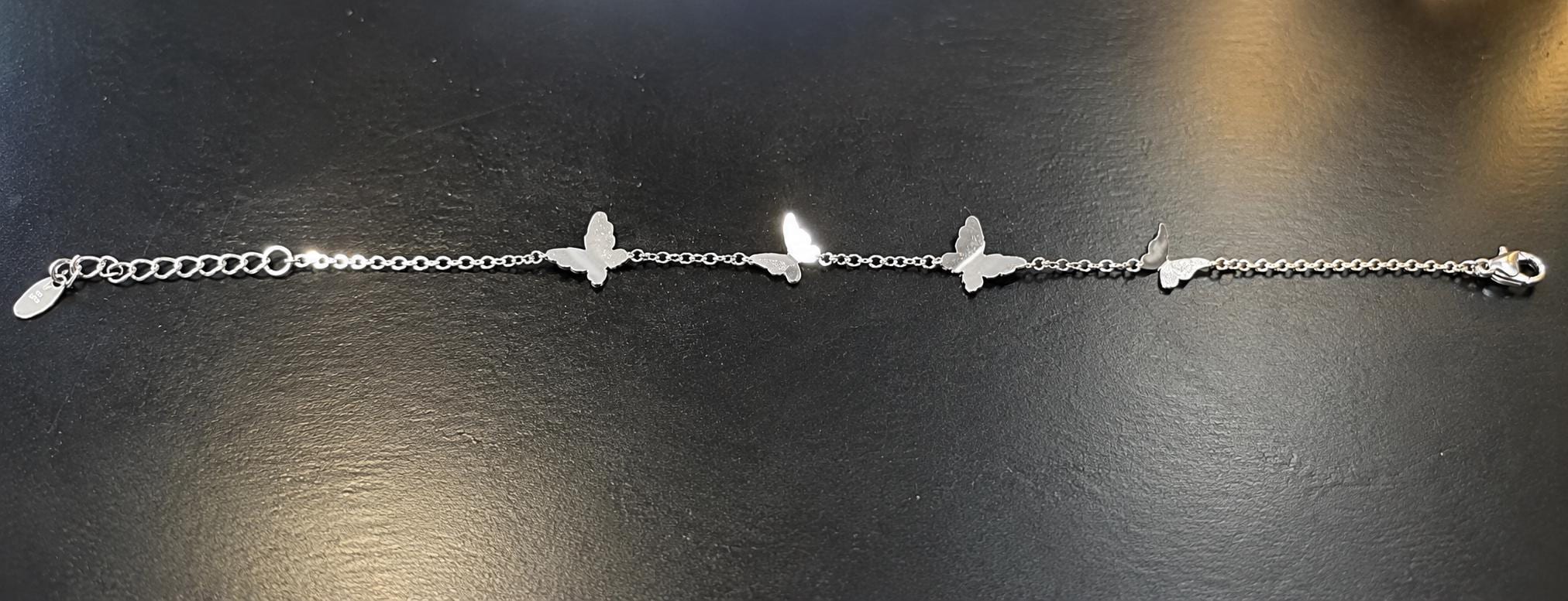 Silver Butterfly Bracelet