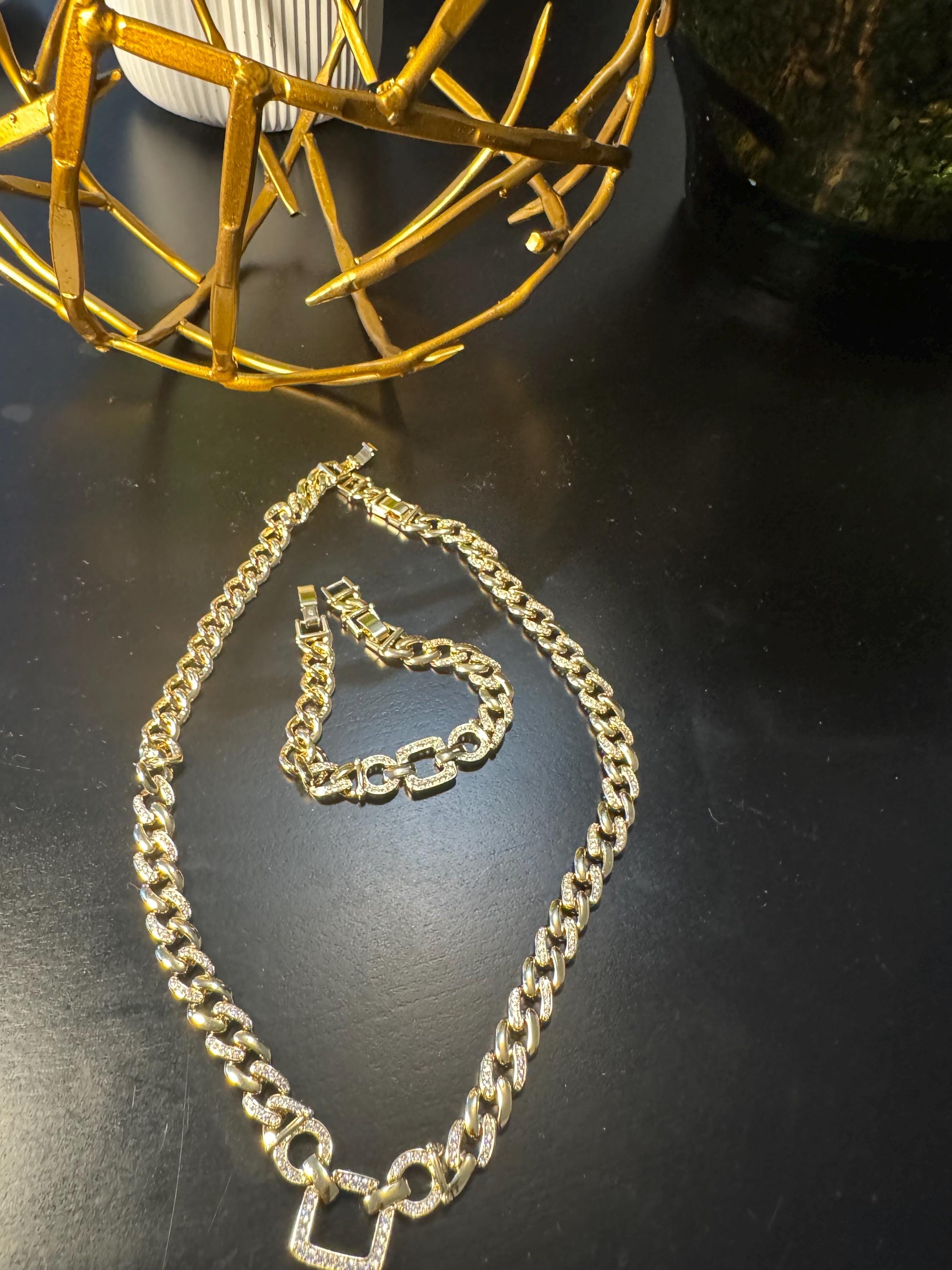 Iced Cuban Link Set