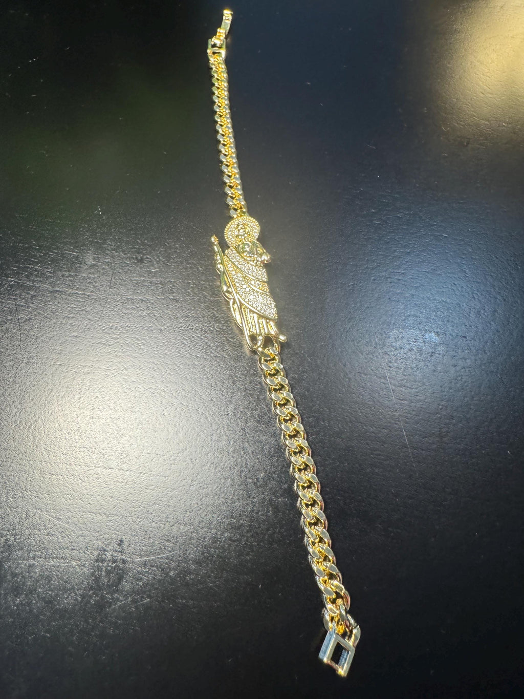Gold Religious Bracelet