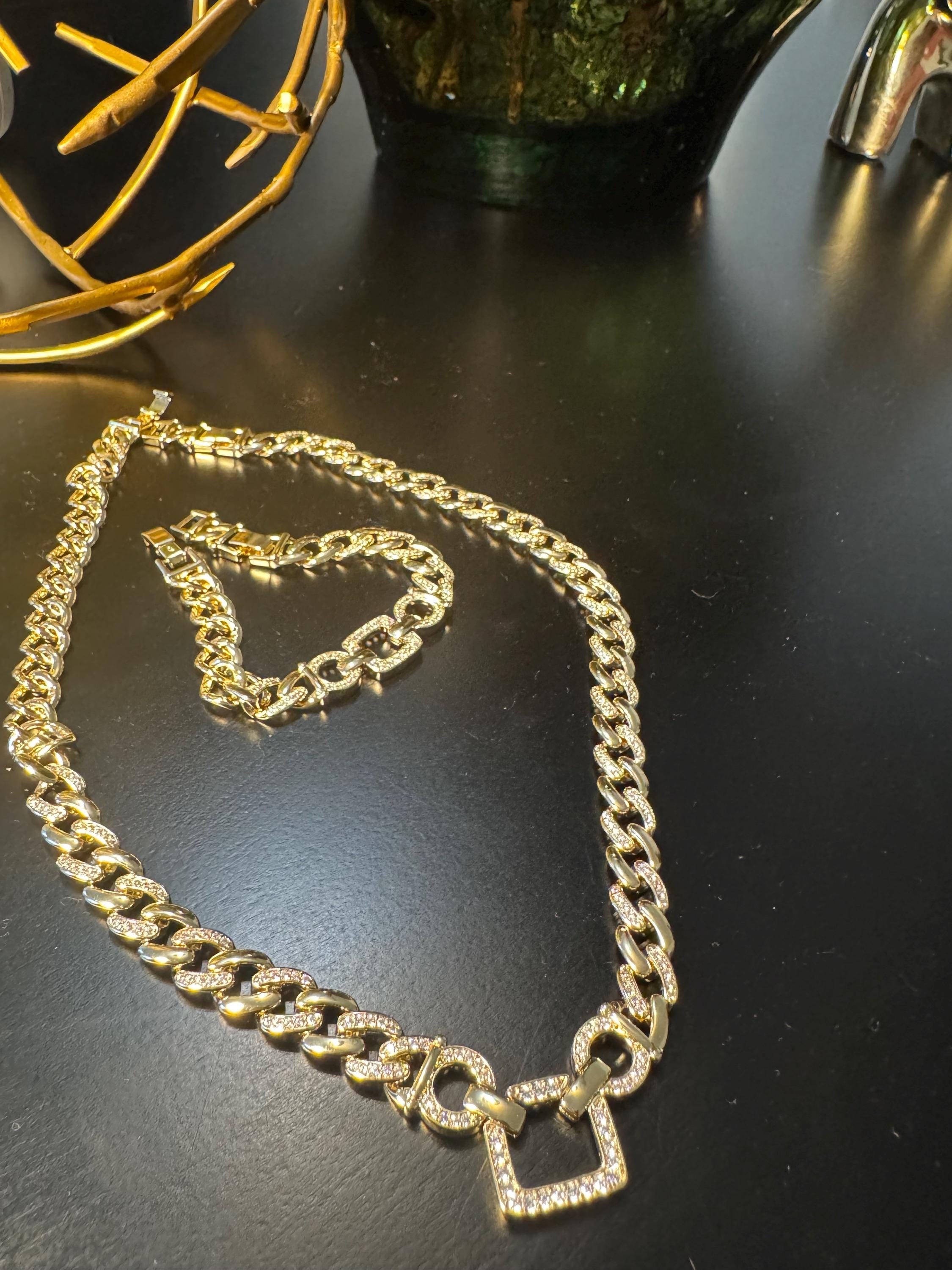 Iced Cuban Link Set
