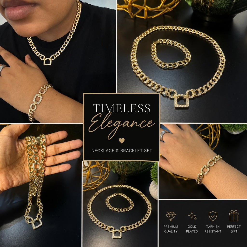 Iced Cuban Link Set