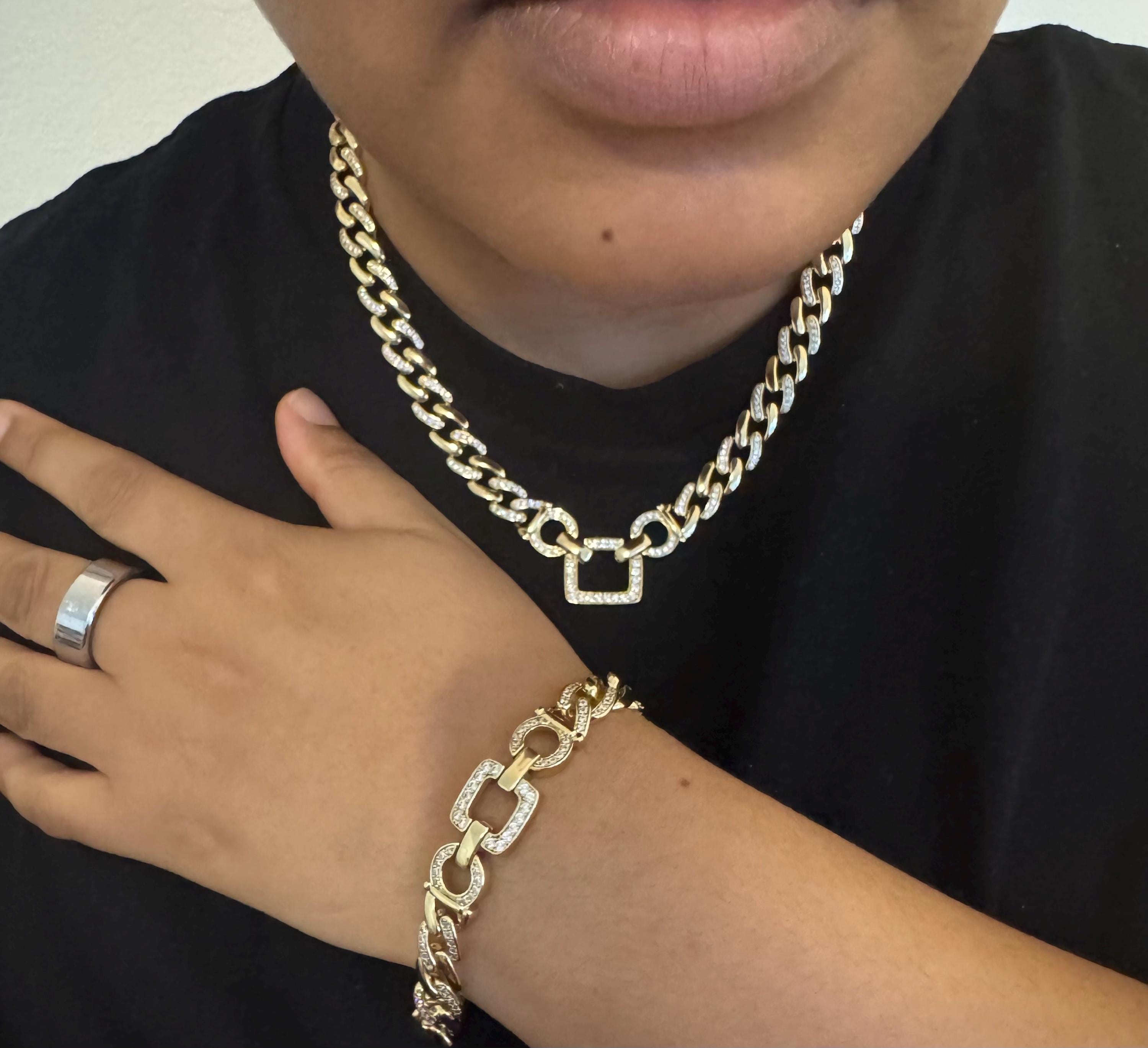 Iced Cuban Link Set
