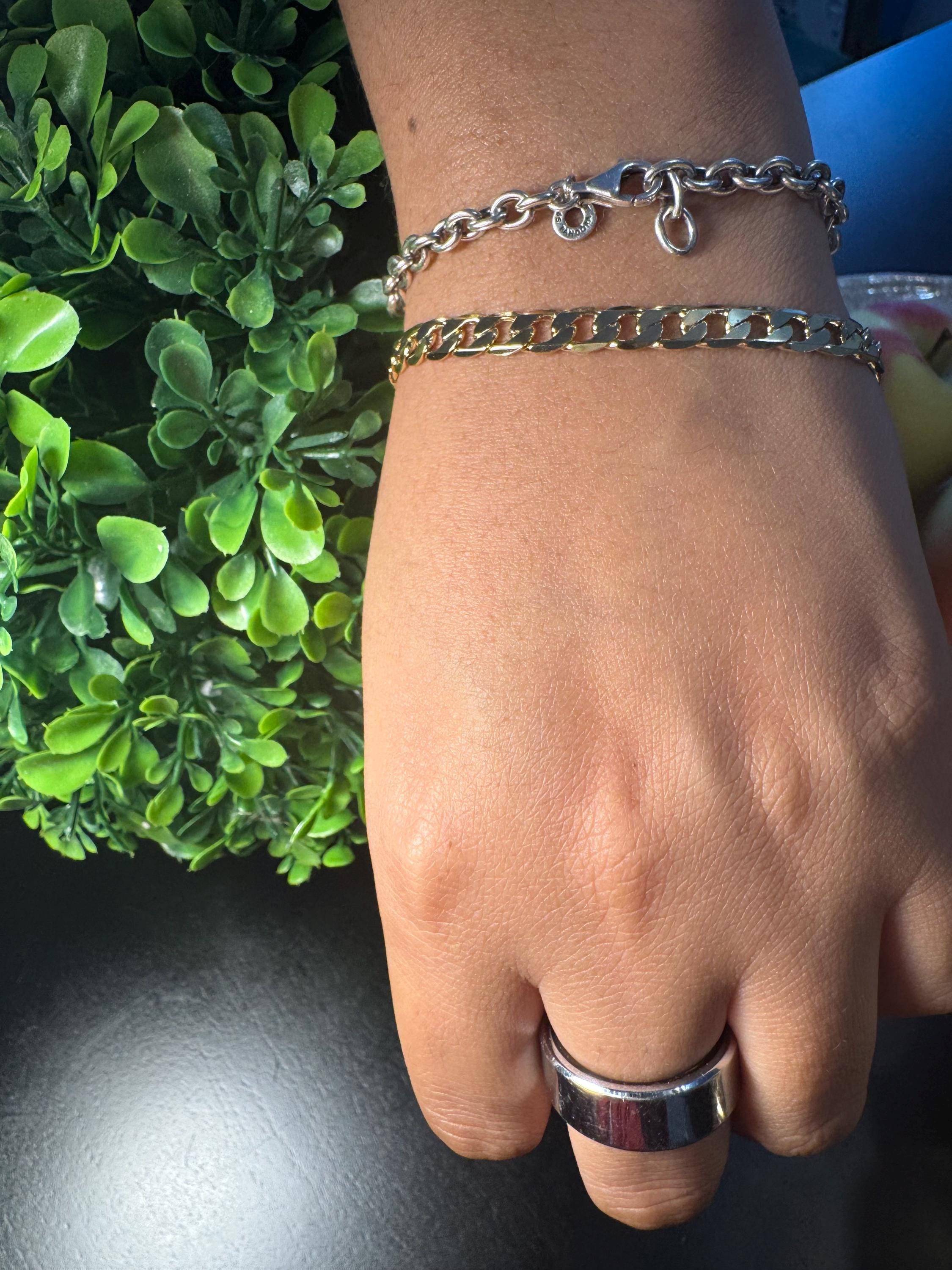 Minimalist Gold Plated Cuban Link Bracelet