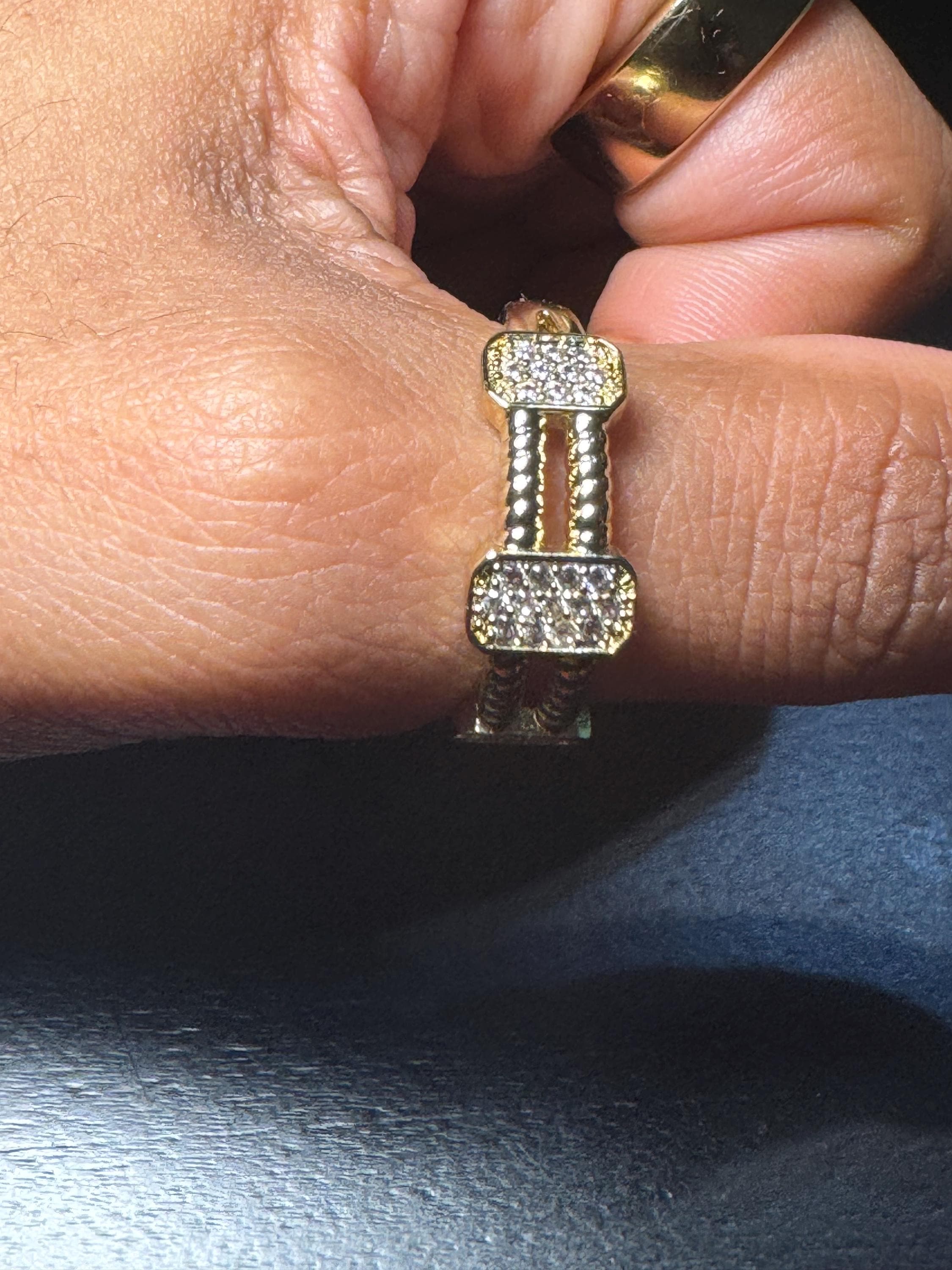 Gold Luxe Triple Band Ring