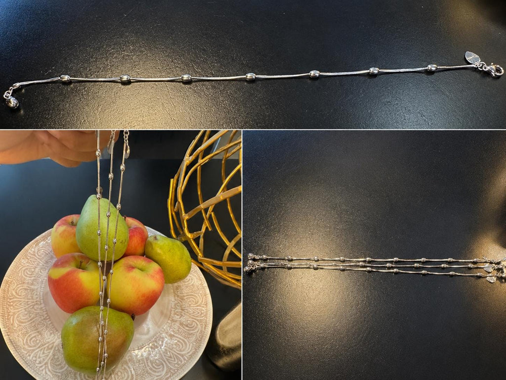 Silver Jingle Anklet