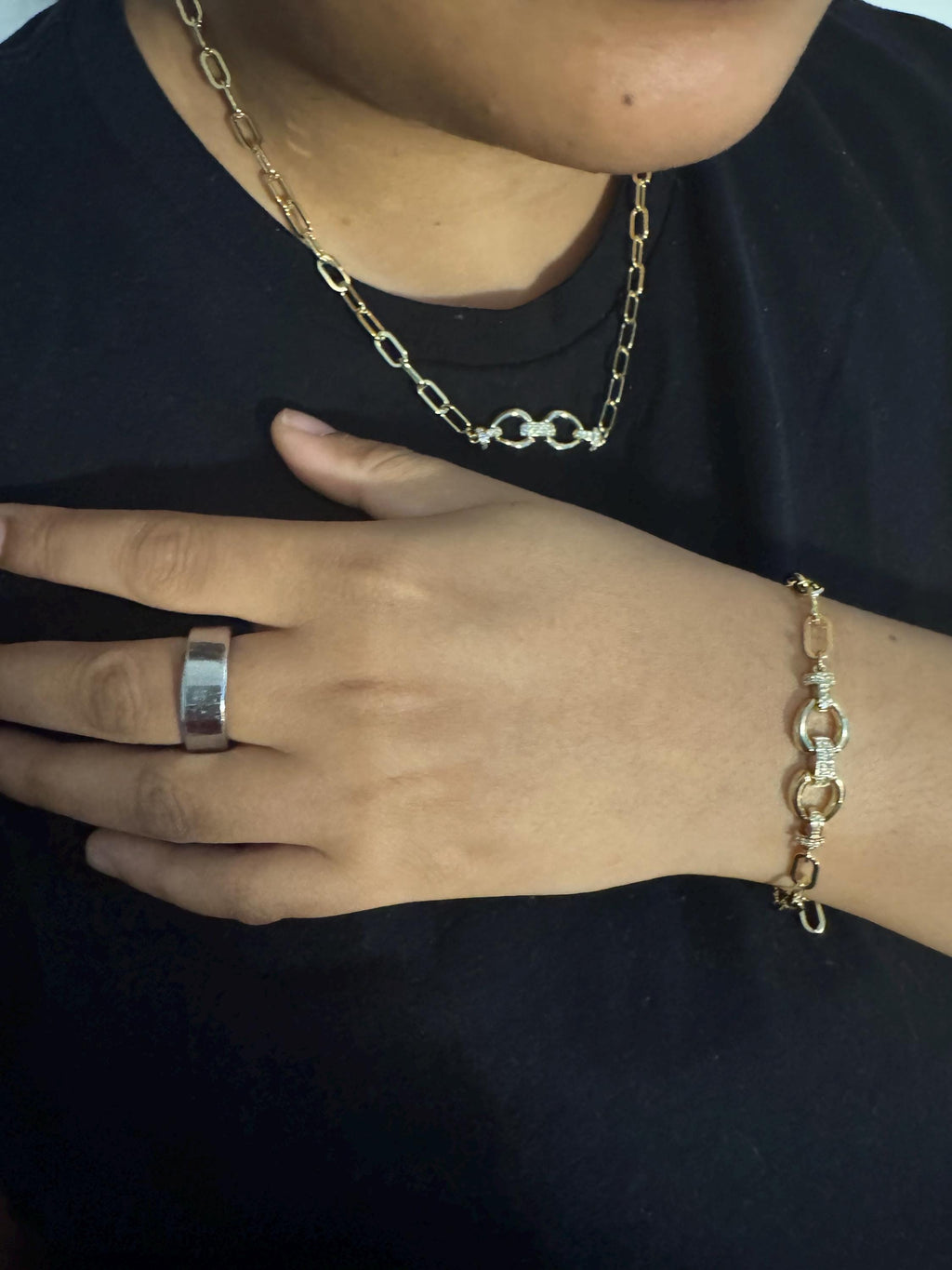 Golden Luxe Link Set