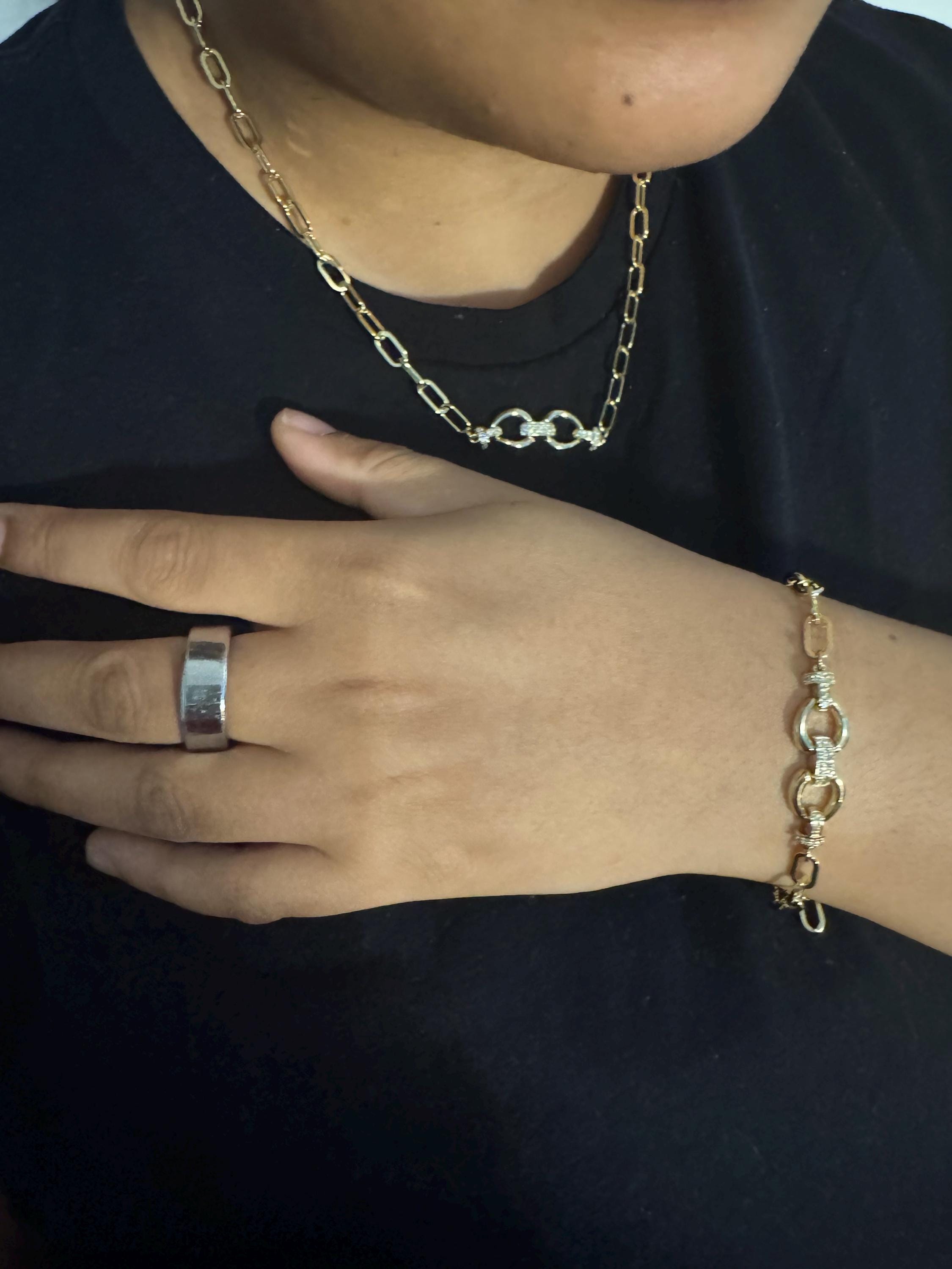Golden Luxe Link Set