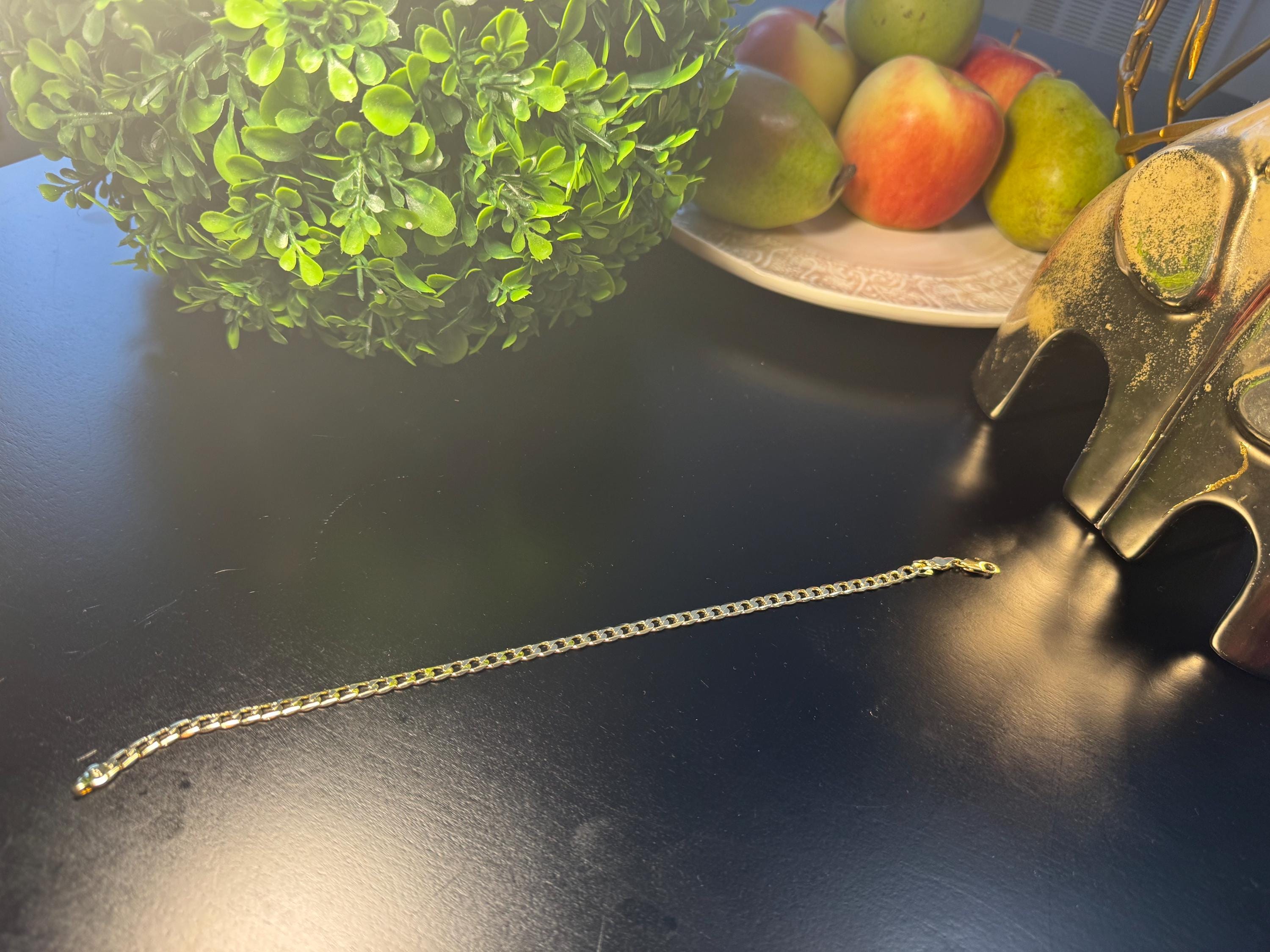 Gold Plated Cuban Link Bracelet