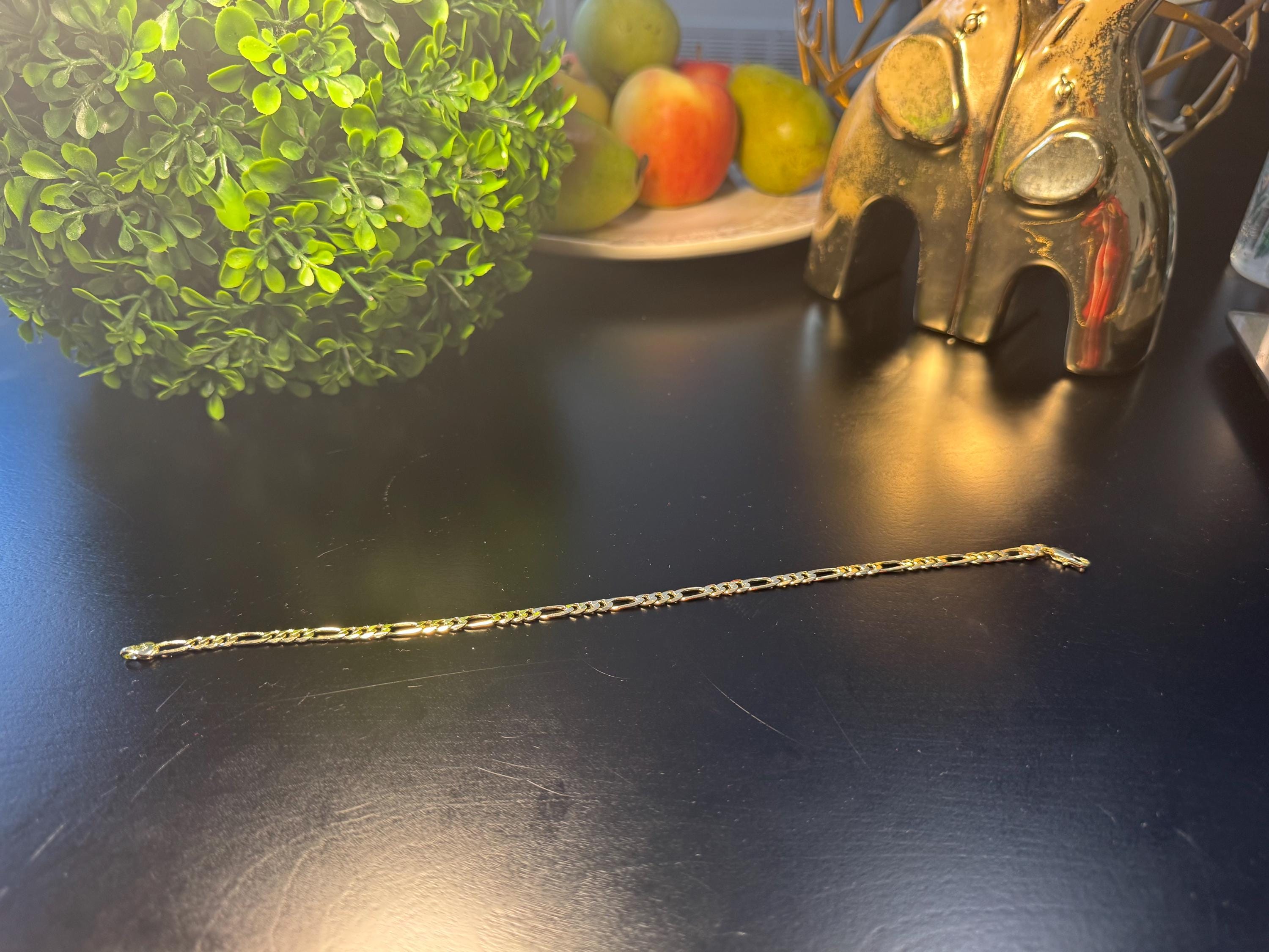 Gold Plated Figaro Anklet