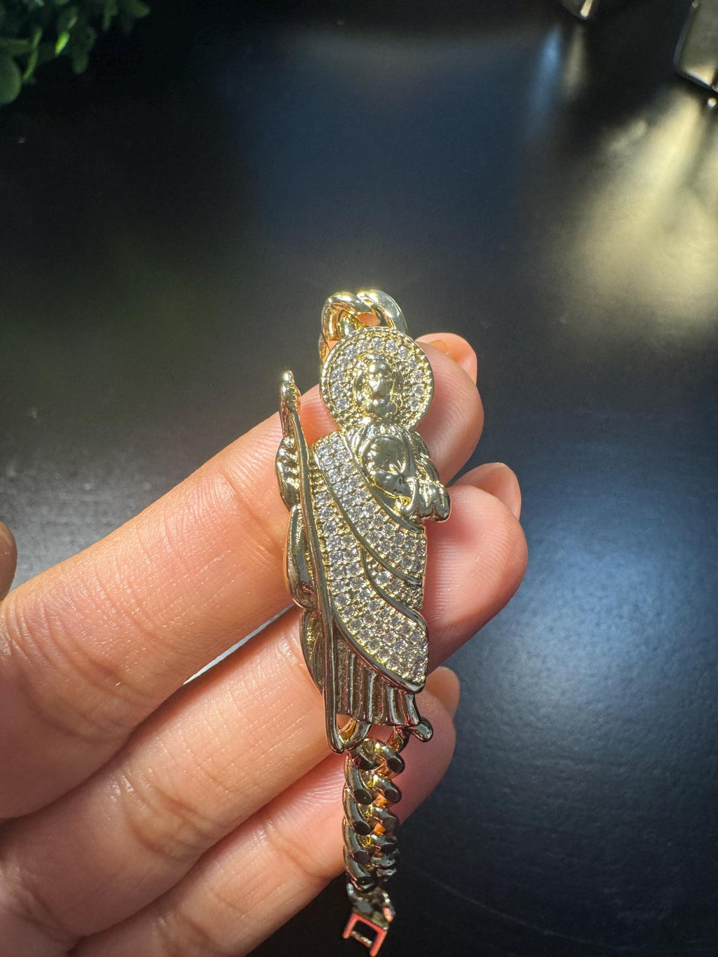 Gold Religious Bracelet