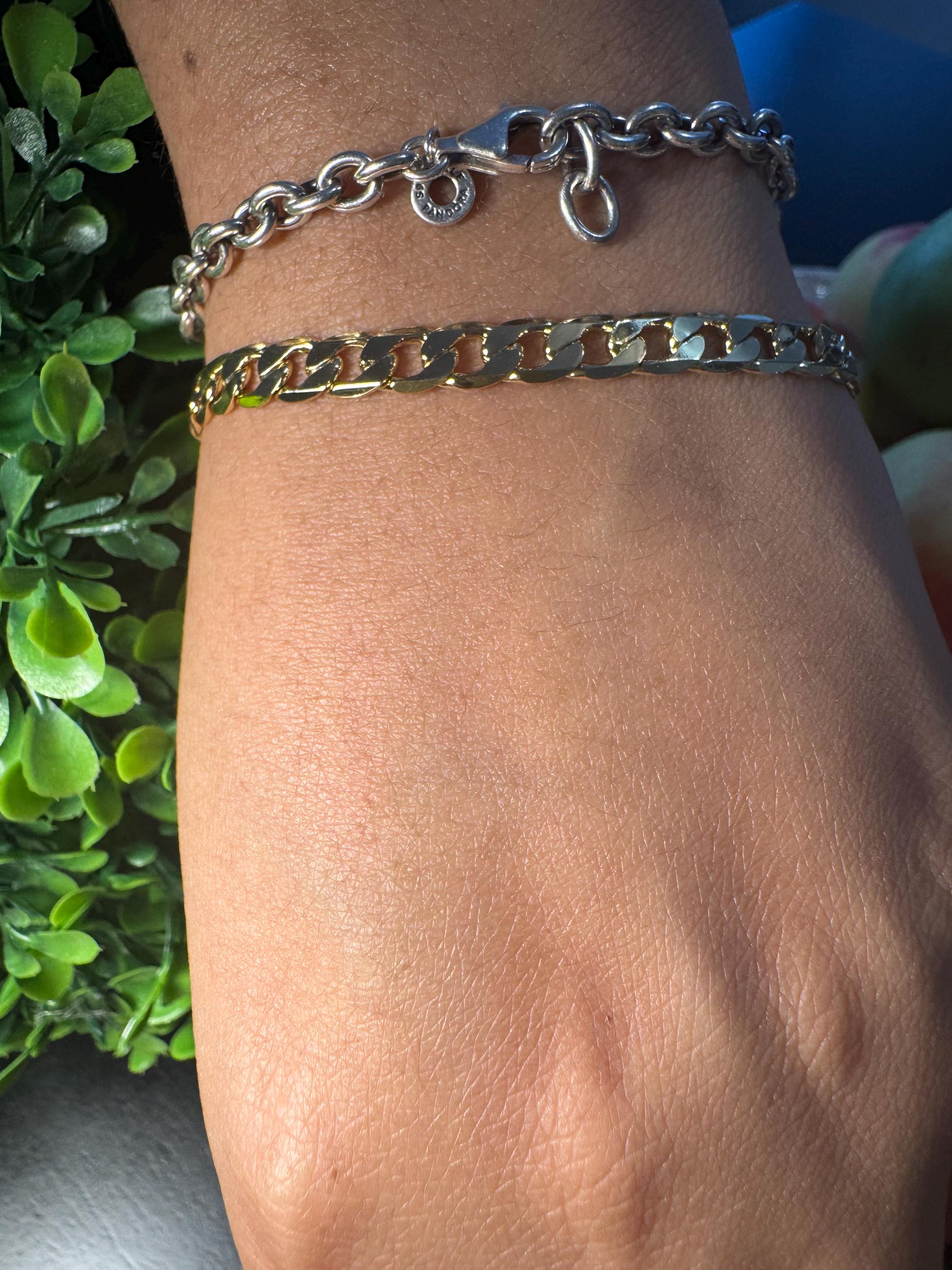 Minimalist Gold Plated Cuban Link Bracelet