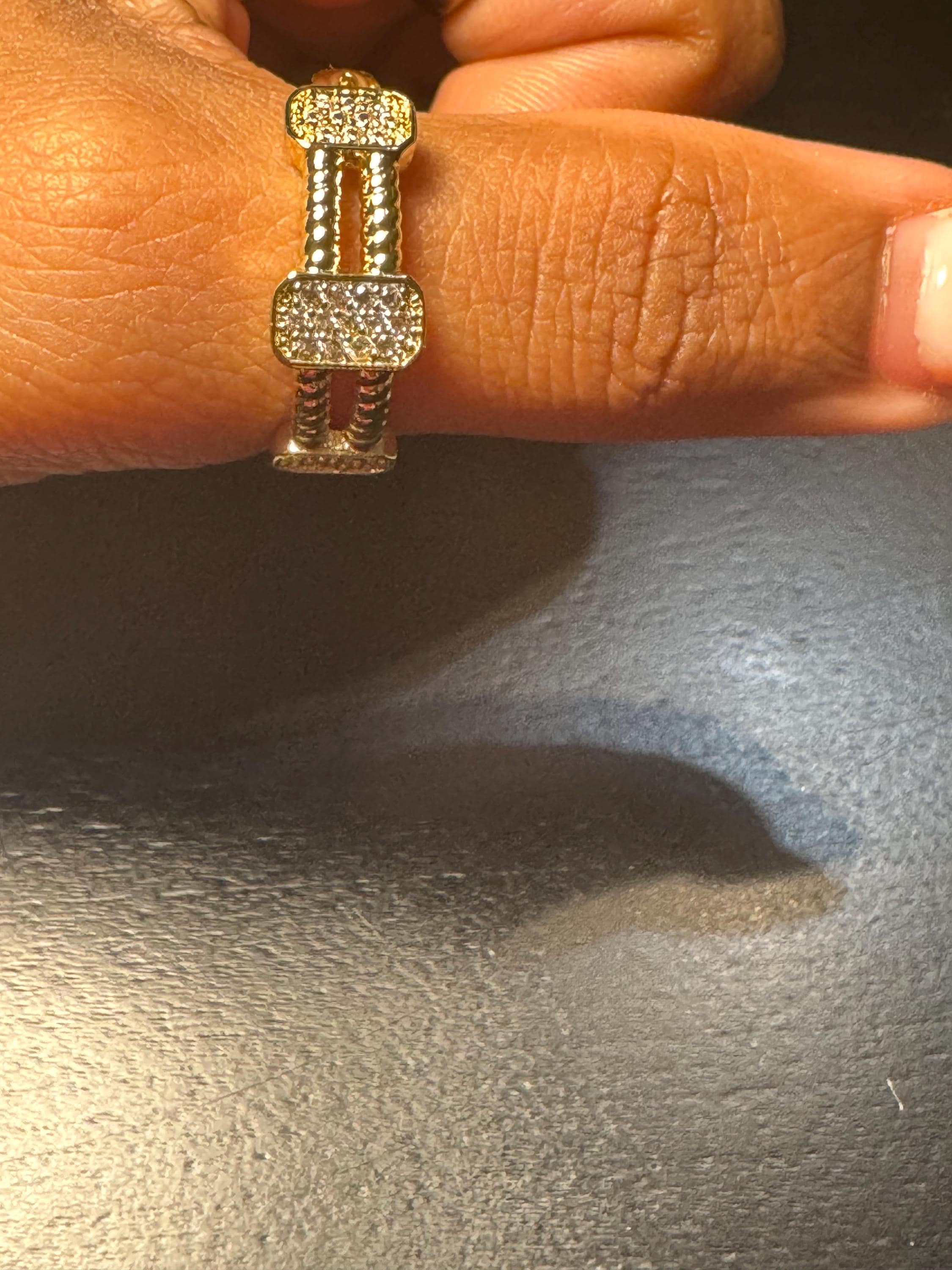 Gold Luxe Triple Band Ring