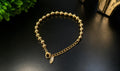 Minimal Gold Plated Beaded Bracelet