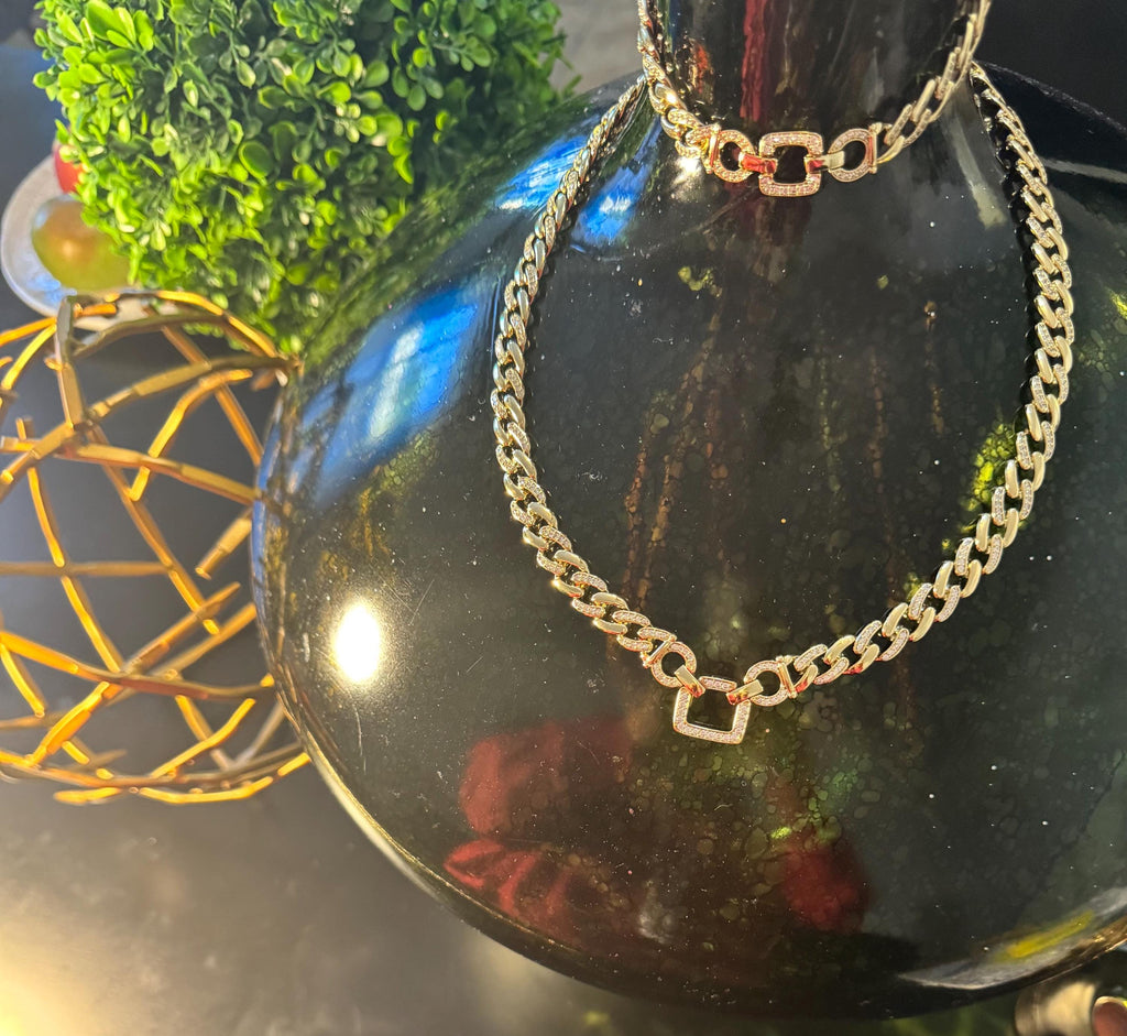 Iced Cuban Link Set