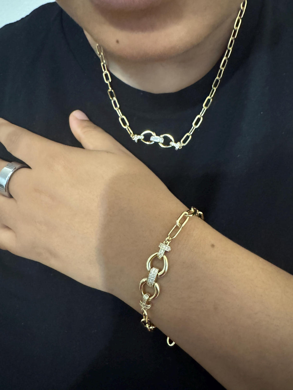 Golden Luxe Link Set