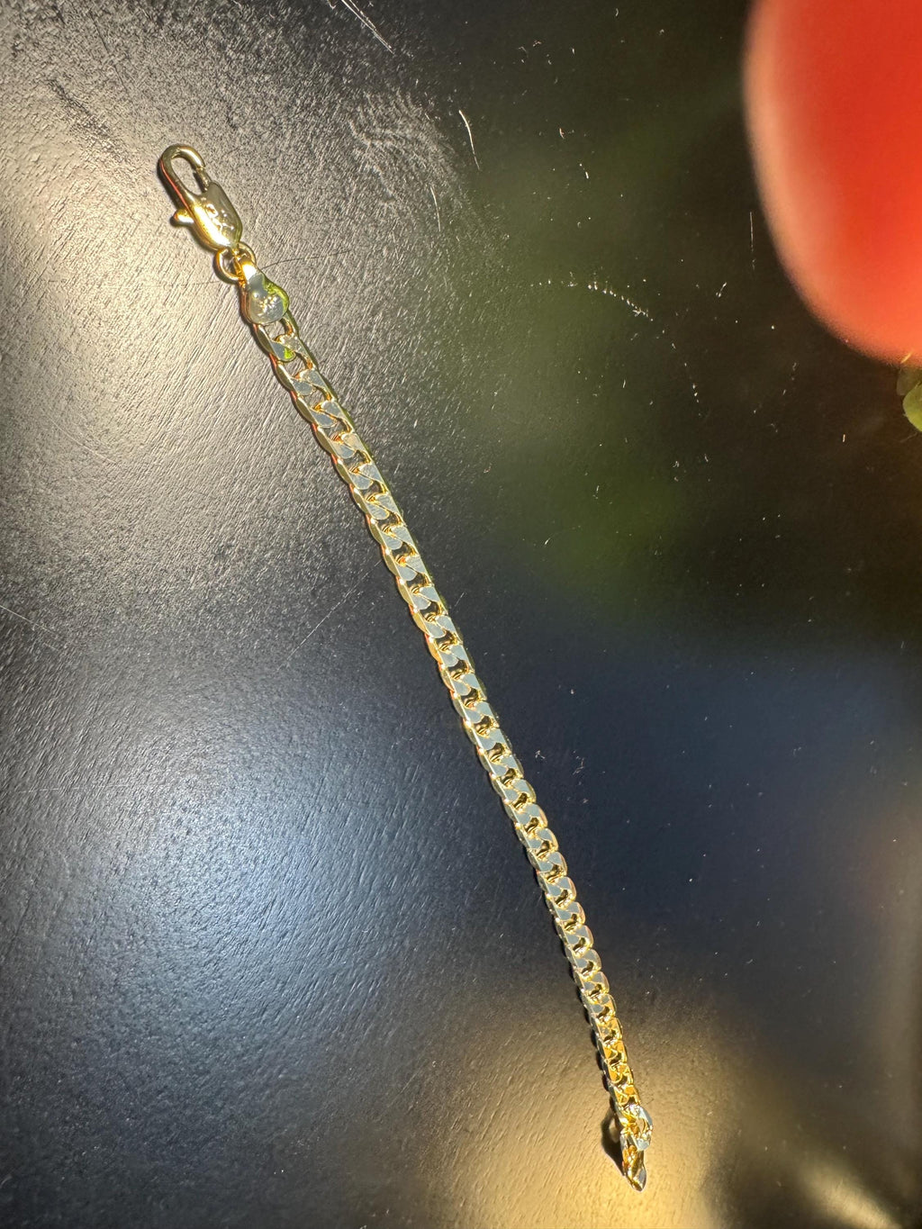 Minimalist Gold Plated Cuban Link Bracelet